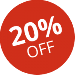 20% off